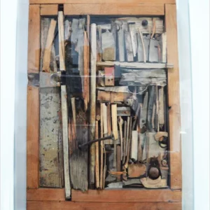Assemblage - Wood, Mixed Media Unavailable